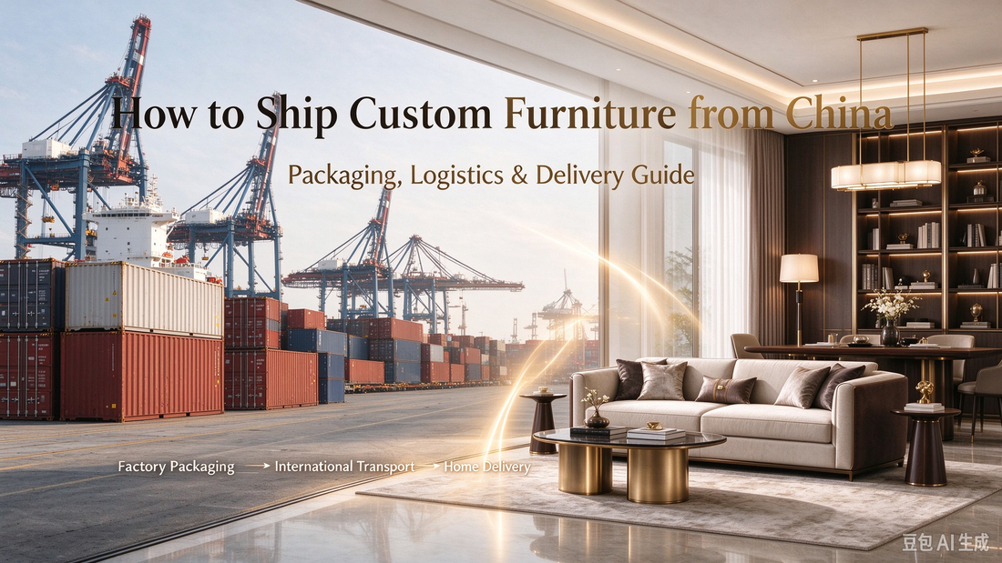 How to Ship Custom Furniture from China: Packaging, Logistics and Delivery Guide