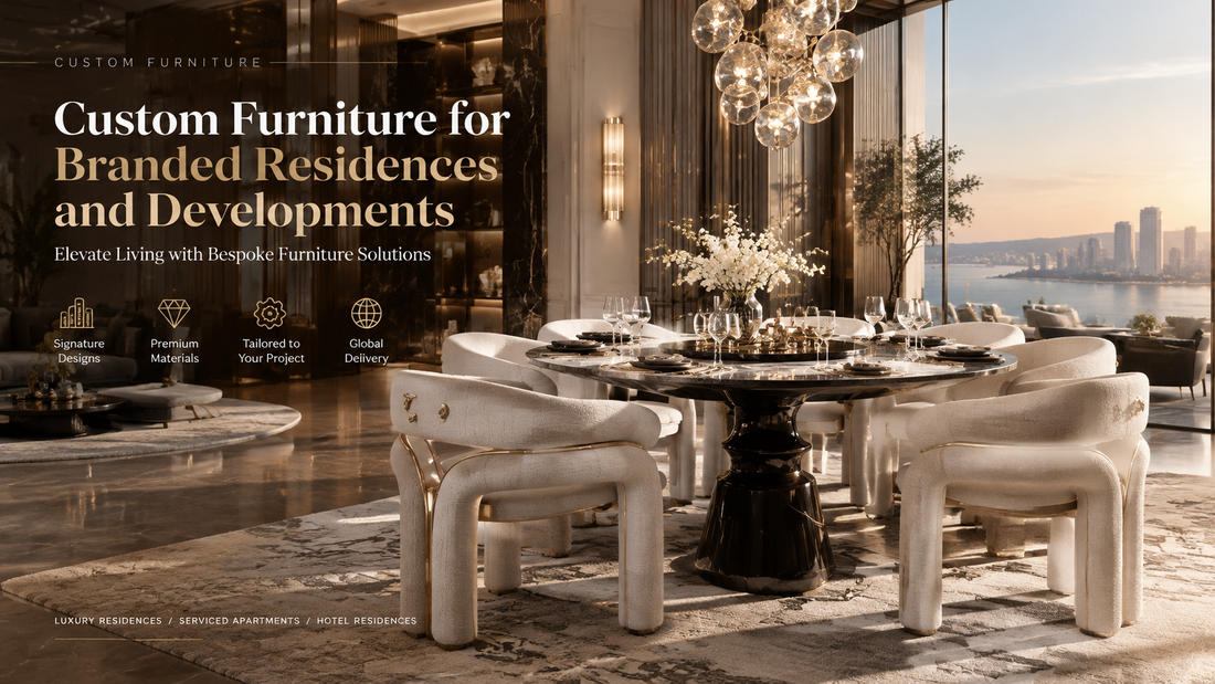 Custom Furniture for Branded Residences: A Guide for Developers