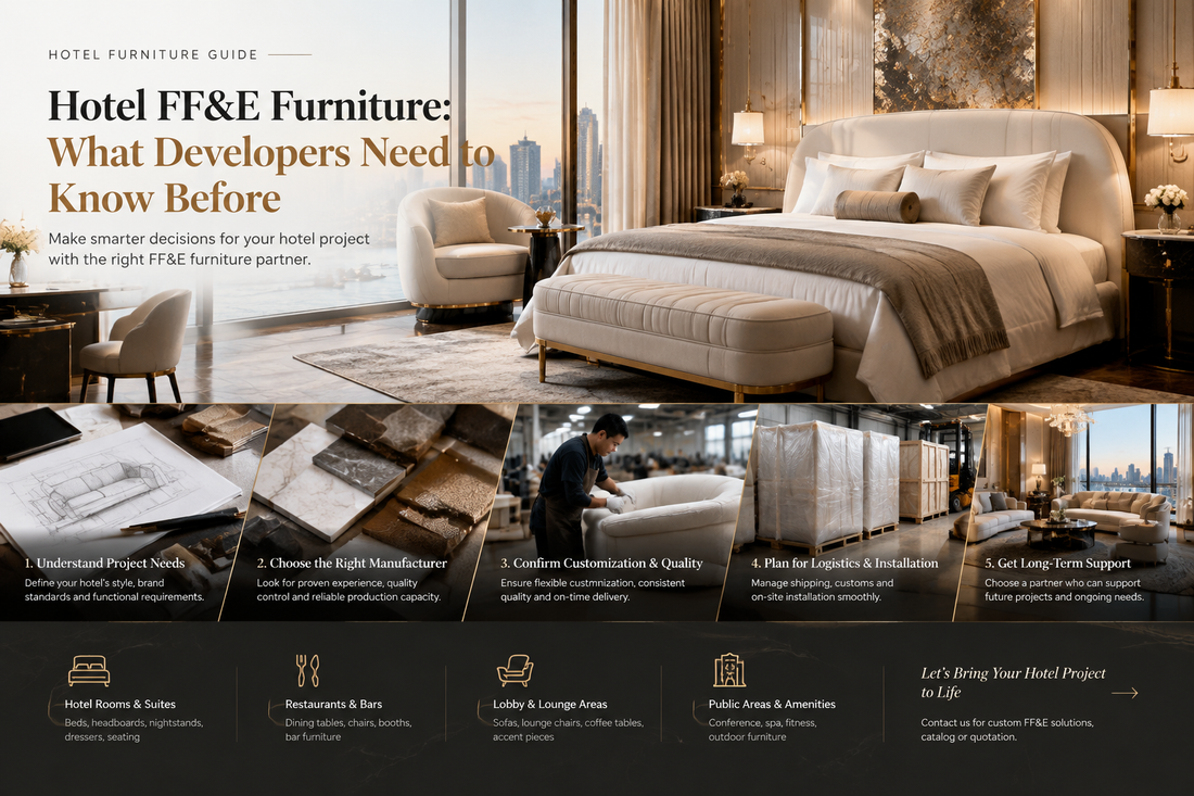 Hotel FF&E Furniture: What Developers Need to Know Before Ordering