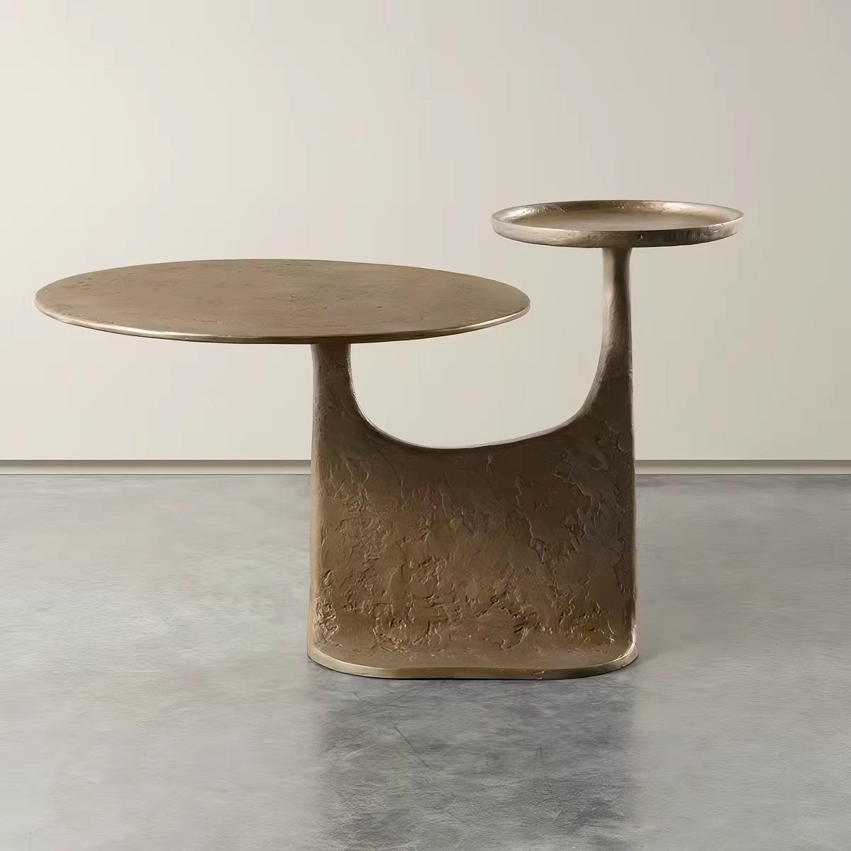 Luxury Vintage Brass Side Table