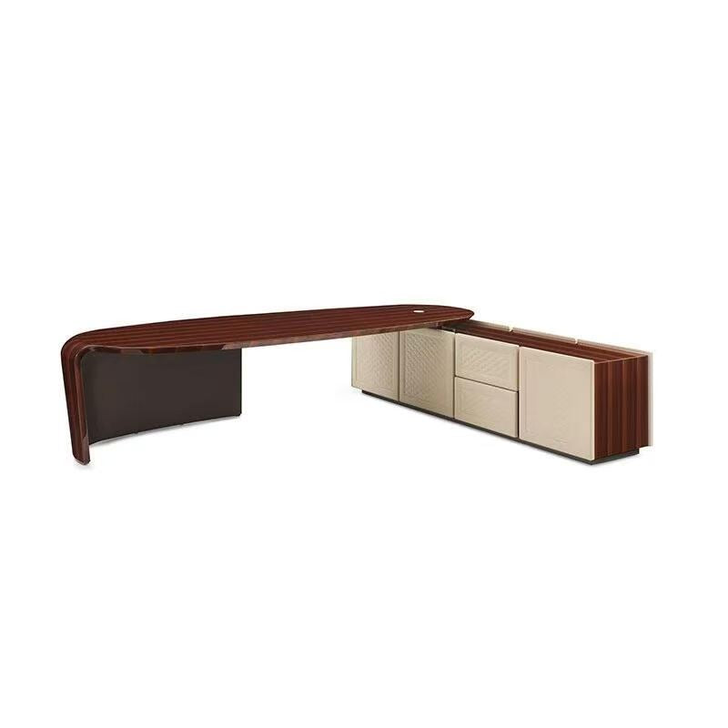 Luxury Italian Bentley-Inspired Executive Desk