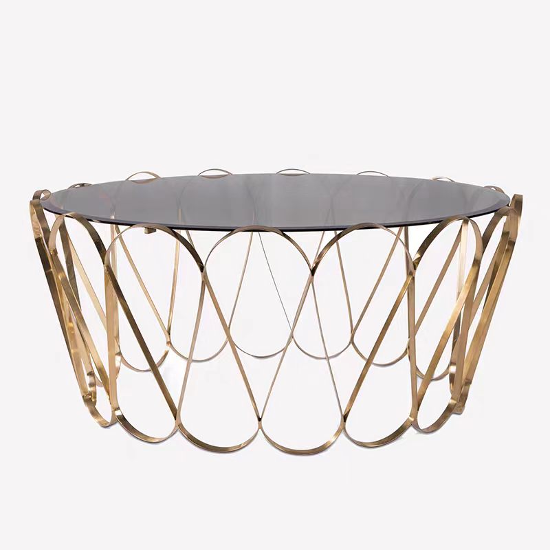 Luxury American Bocadolobo Inspired Coffee Table