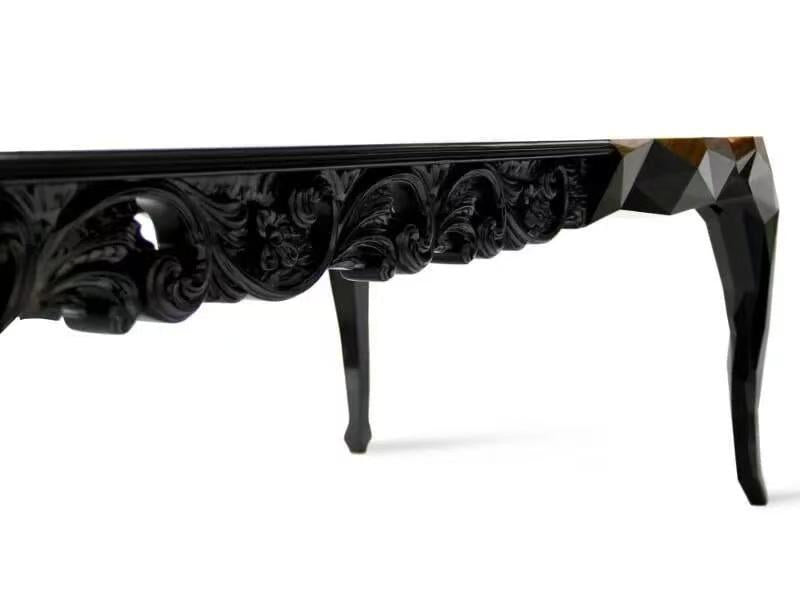 Luxury French Vintage Carved Dining Table