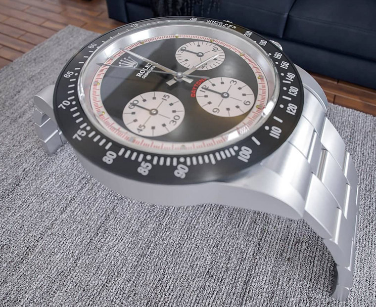 Luxury Modern Watch-Inspired Coffee Table Design