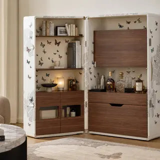 Luxury Italian Mobile Wine Cabinet