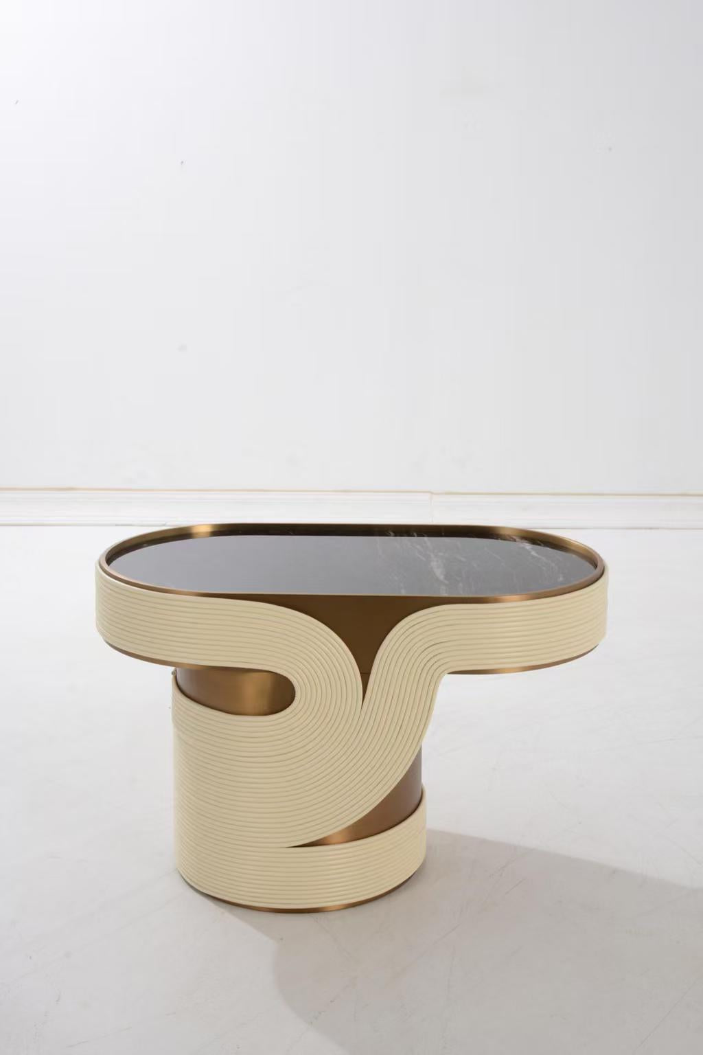 Italian Contemporary Marble Bedside Table