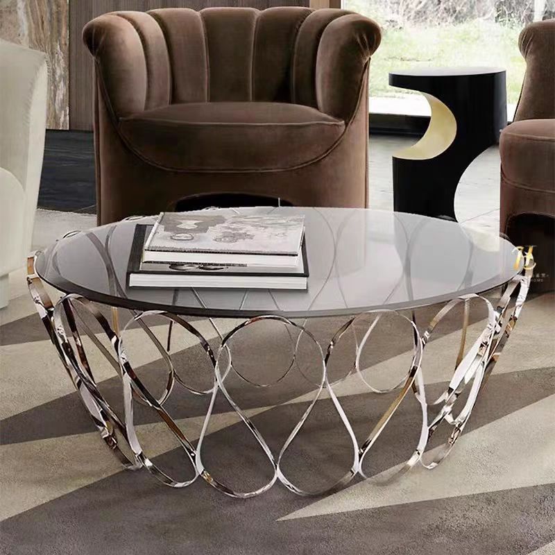 Luxury American Bocadolobo Inspired Coffee Table