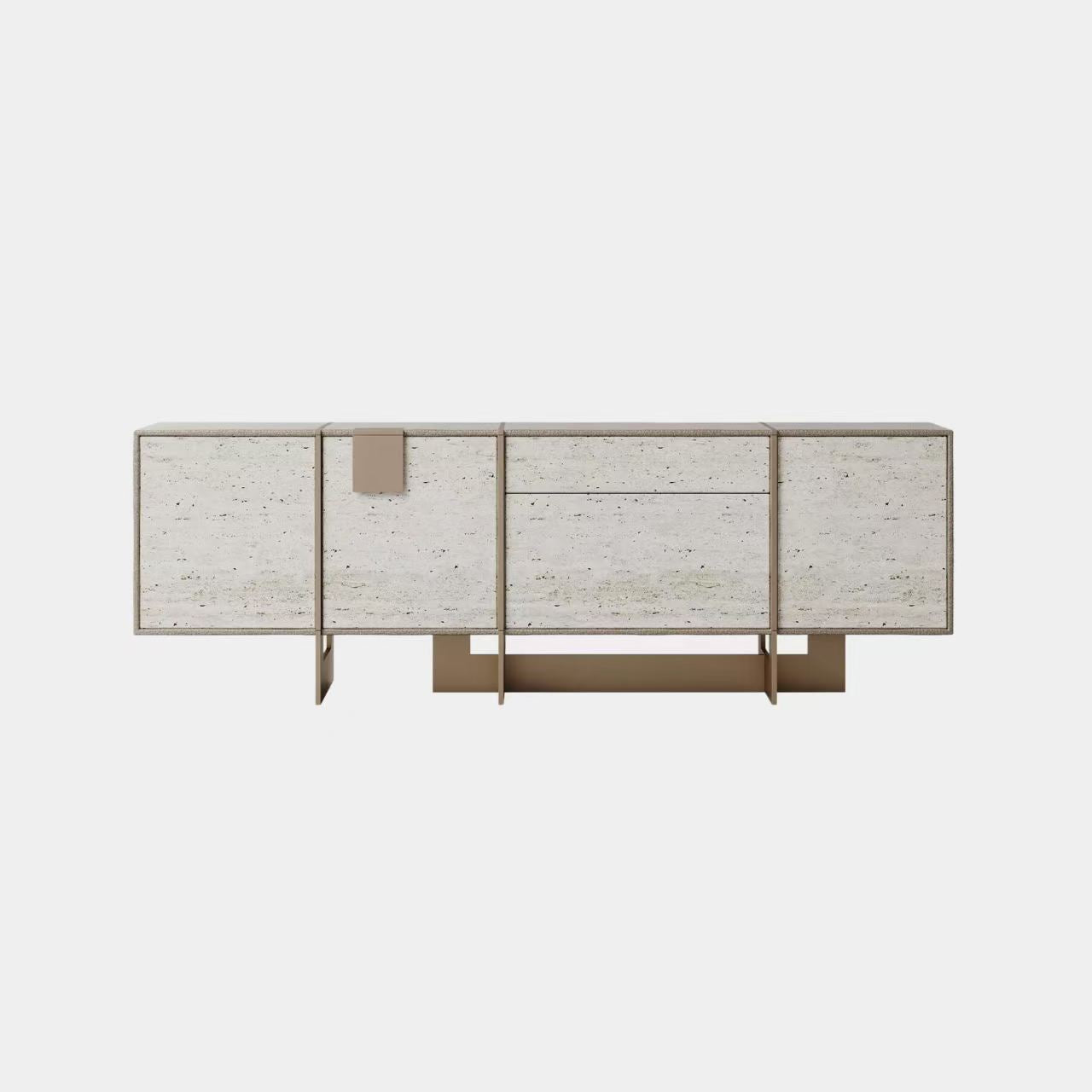 Luxury Italian Travertine Sideboard