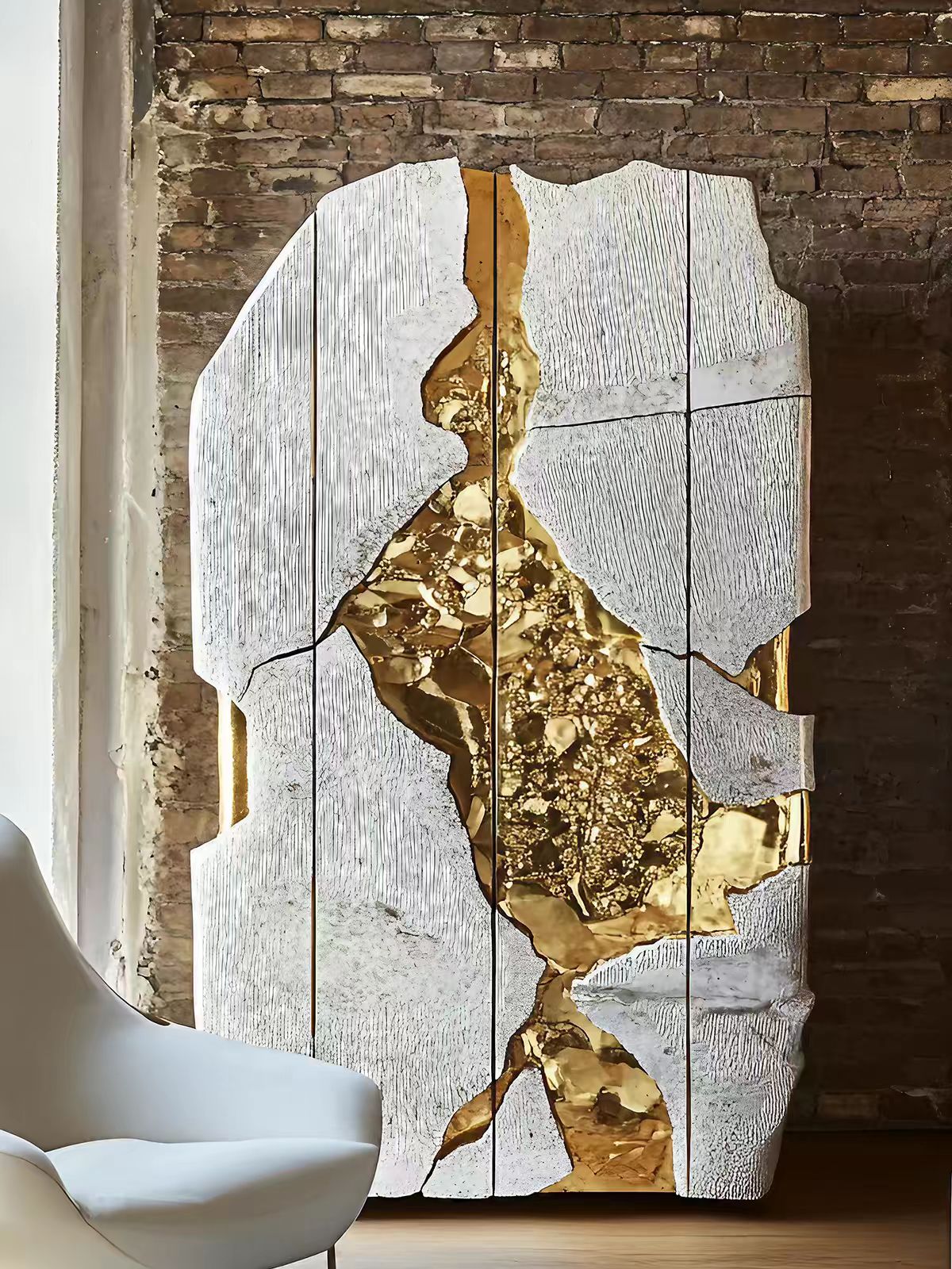 Luxury Italian Artistic Wine Cabinet