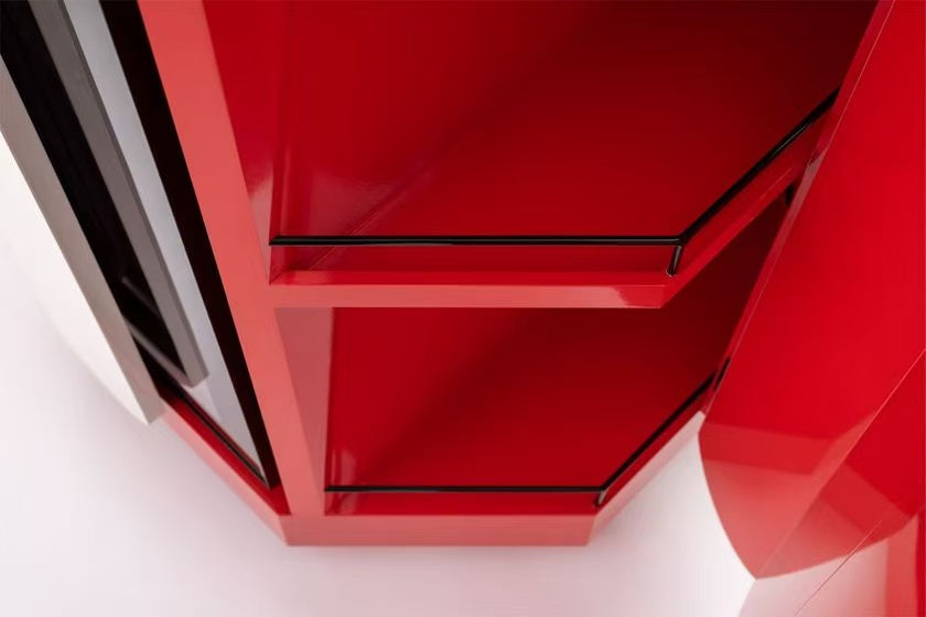 Luxury Italian Carousel Wine Cabinet Design