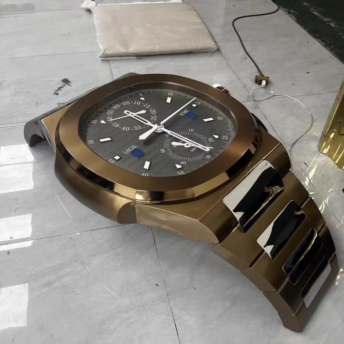 Luxury Italian Watch-Inspired Coffee Table