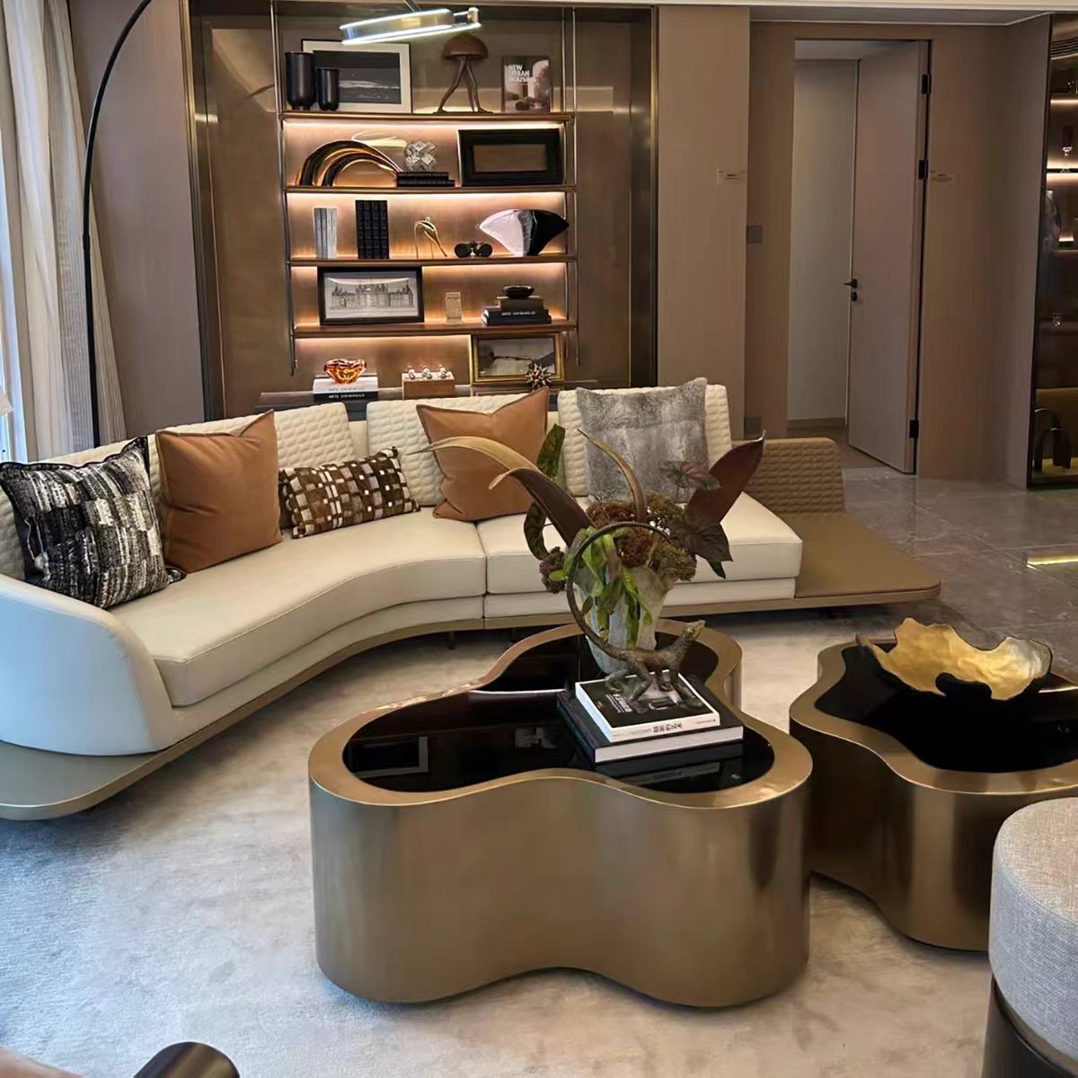 Portuguese Luxury Wave Coffee Table