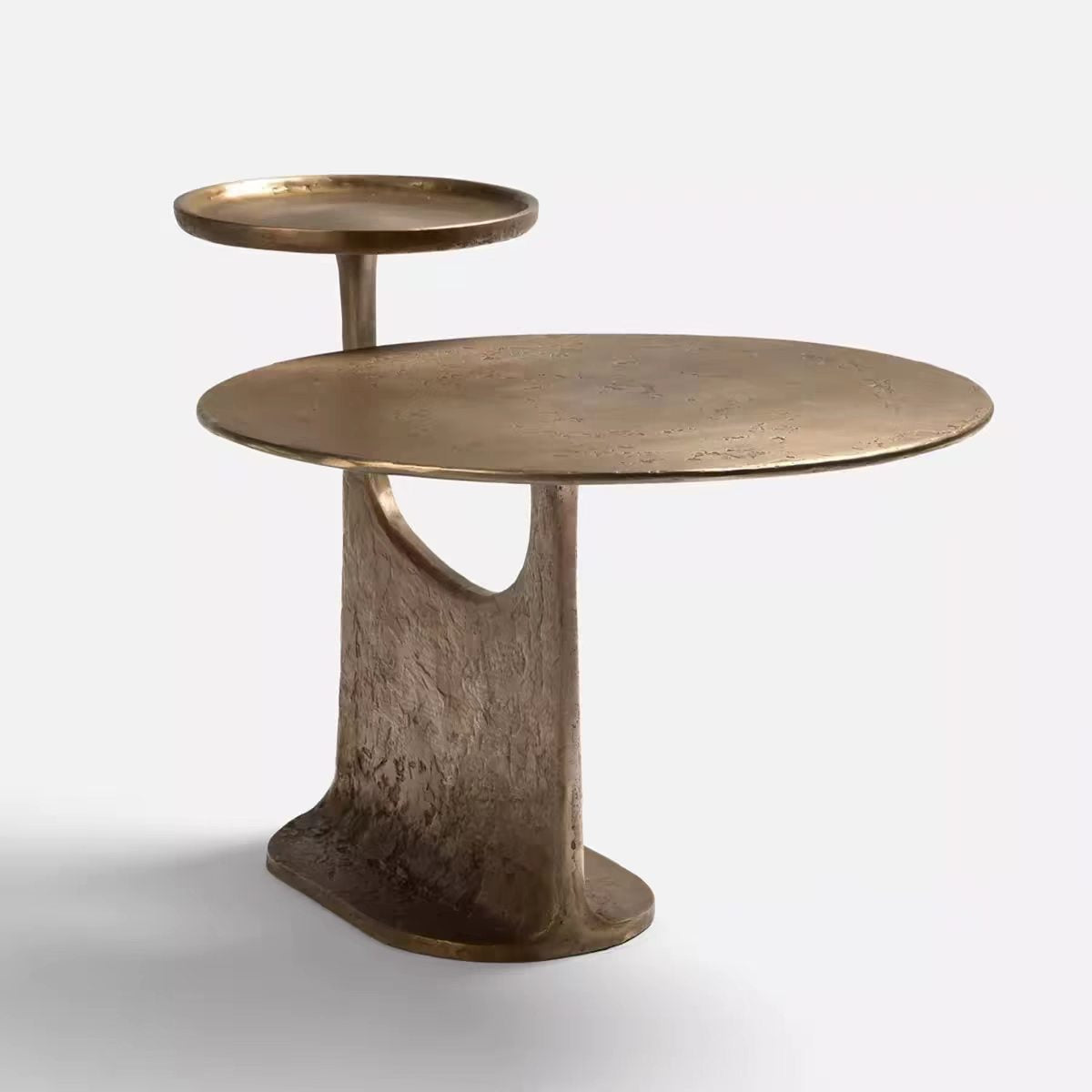 Luxury Vintage Brass Side Table