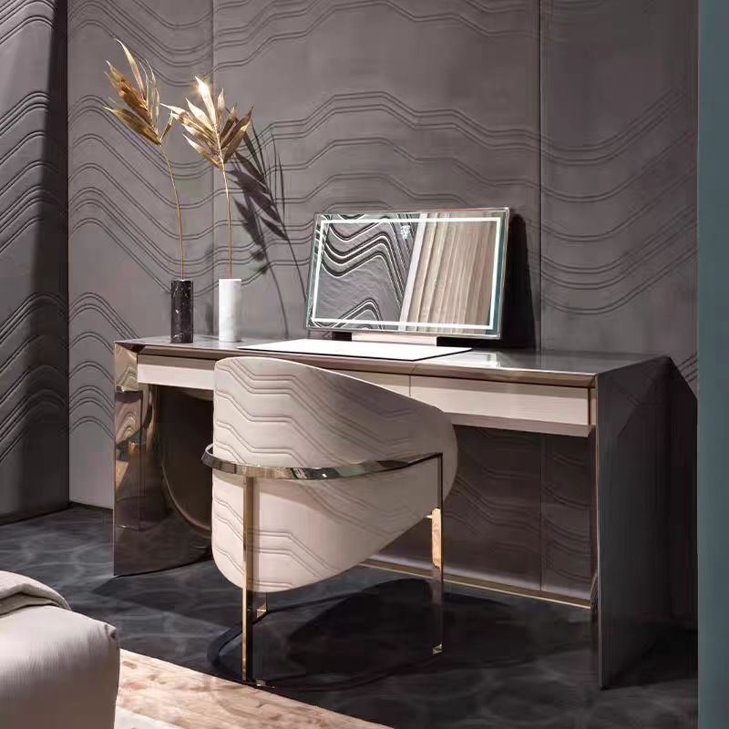 Luxury Italian Designer Vanity Table Set