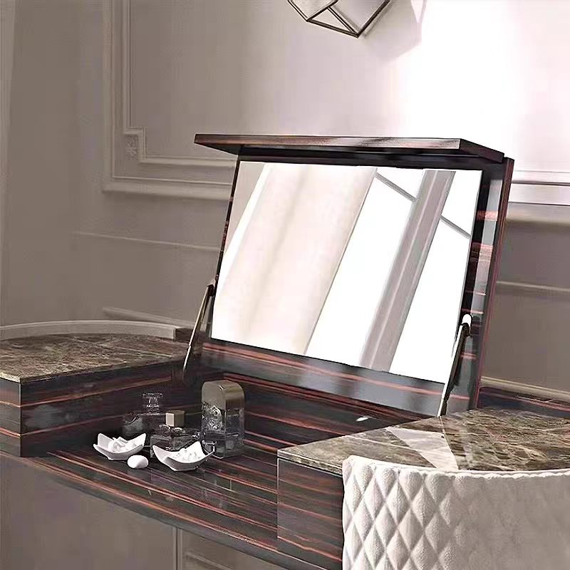 Luxury Italian Designer Birch Vanity Table