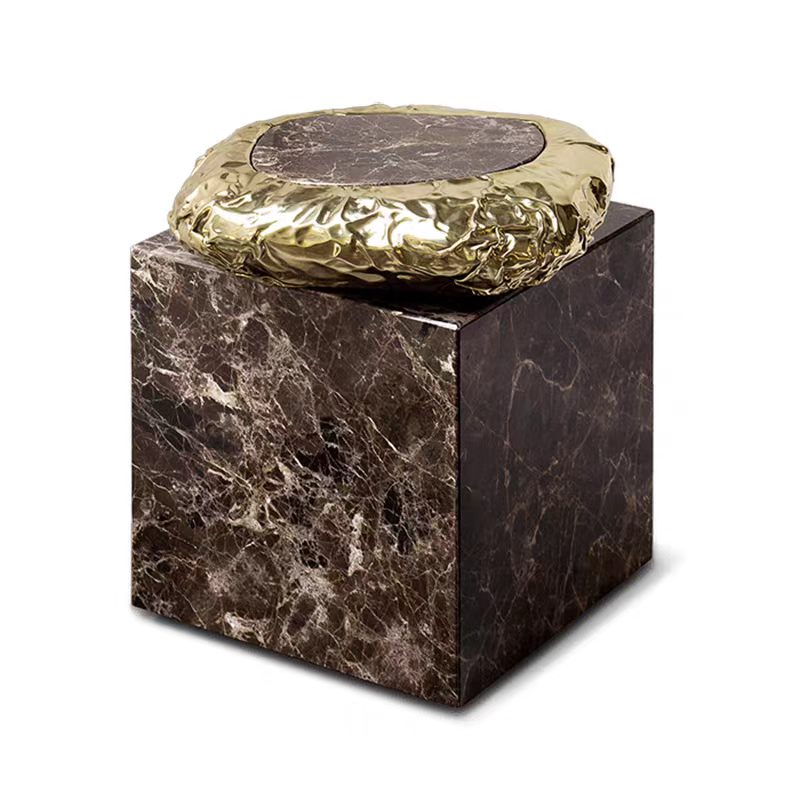 Portuguese Luxury Marble Side Table