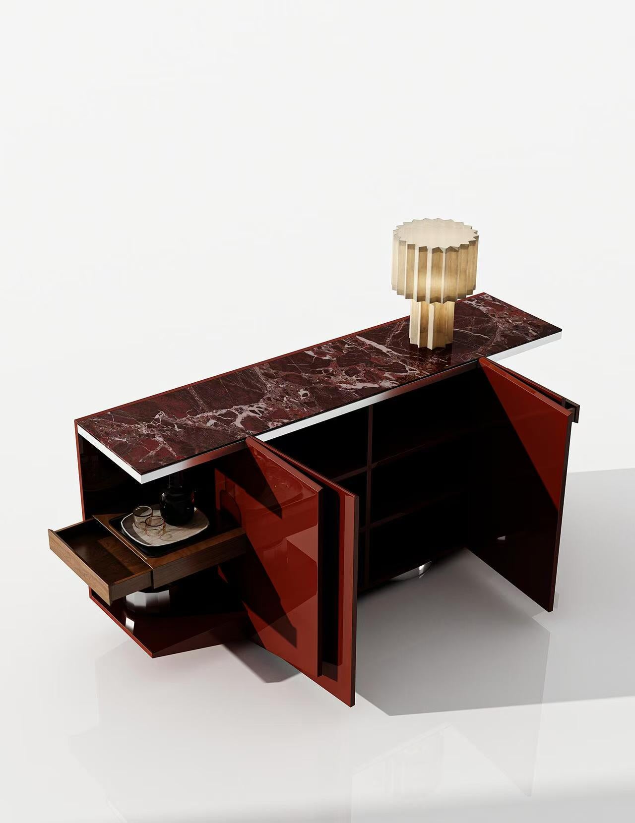 Luxury Italian Natural Stone Sideboard