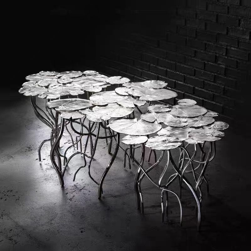 Italian Contemporary Water Lily Coffee Table