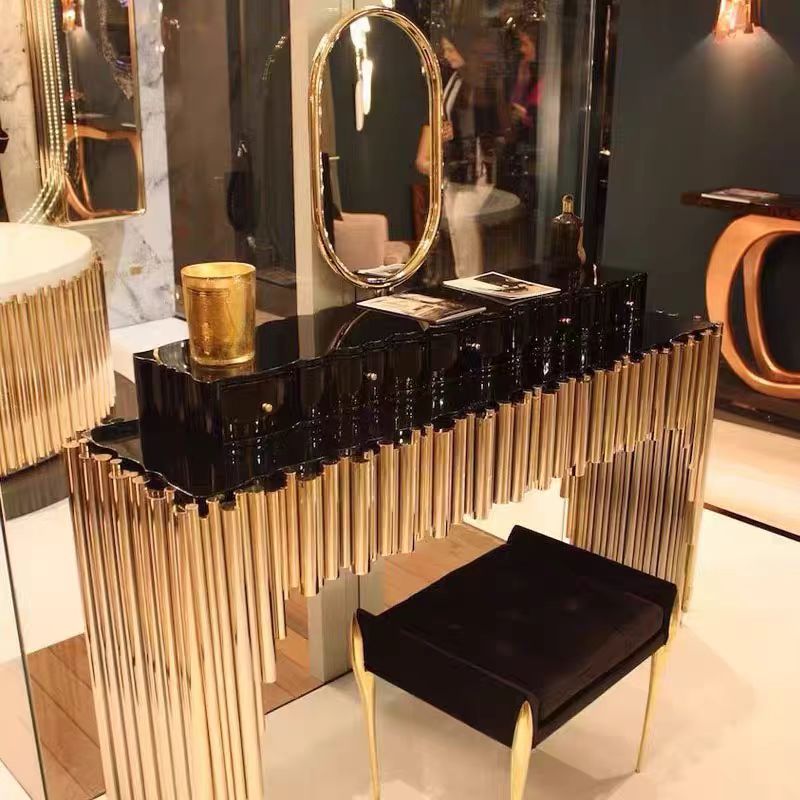 Luxury Italian Designer Integrated Vanity Table