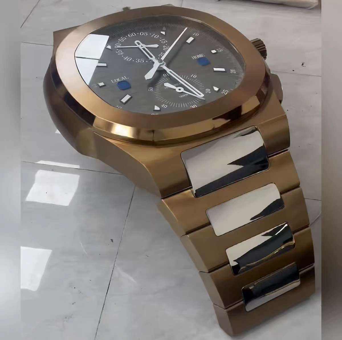 Luxury Italian Watch-Inspired Coffee Table