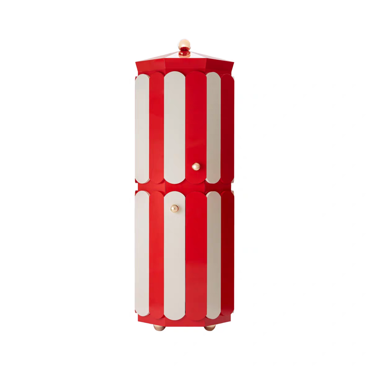 Luxury Italian Carousel Wine Cabinet Design