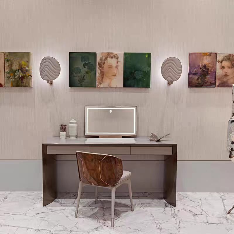 Luxury Italian Designer Vanity Table Set