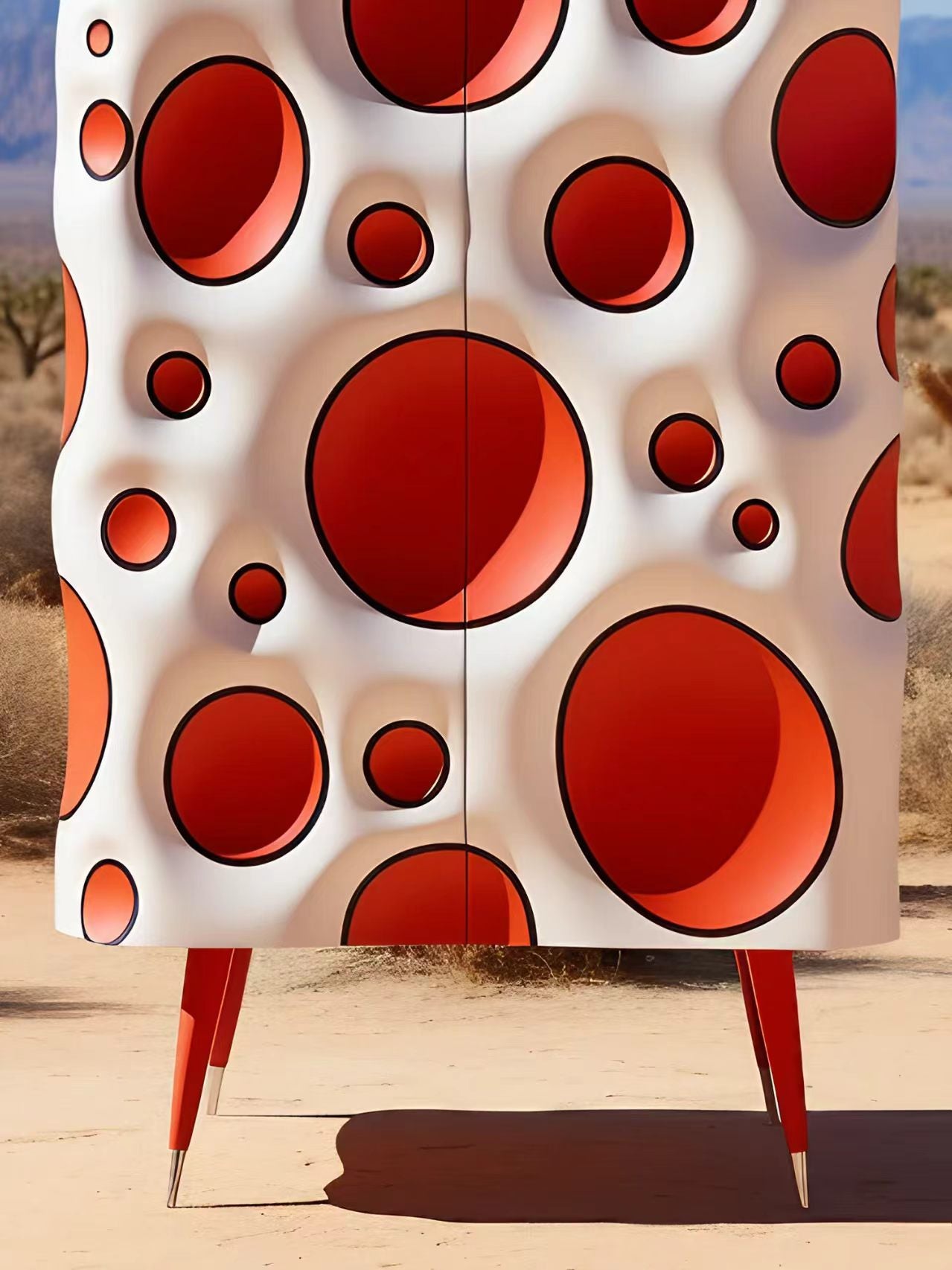 Luxury Italian Polka Dot Sideboard