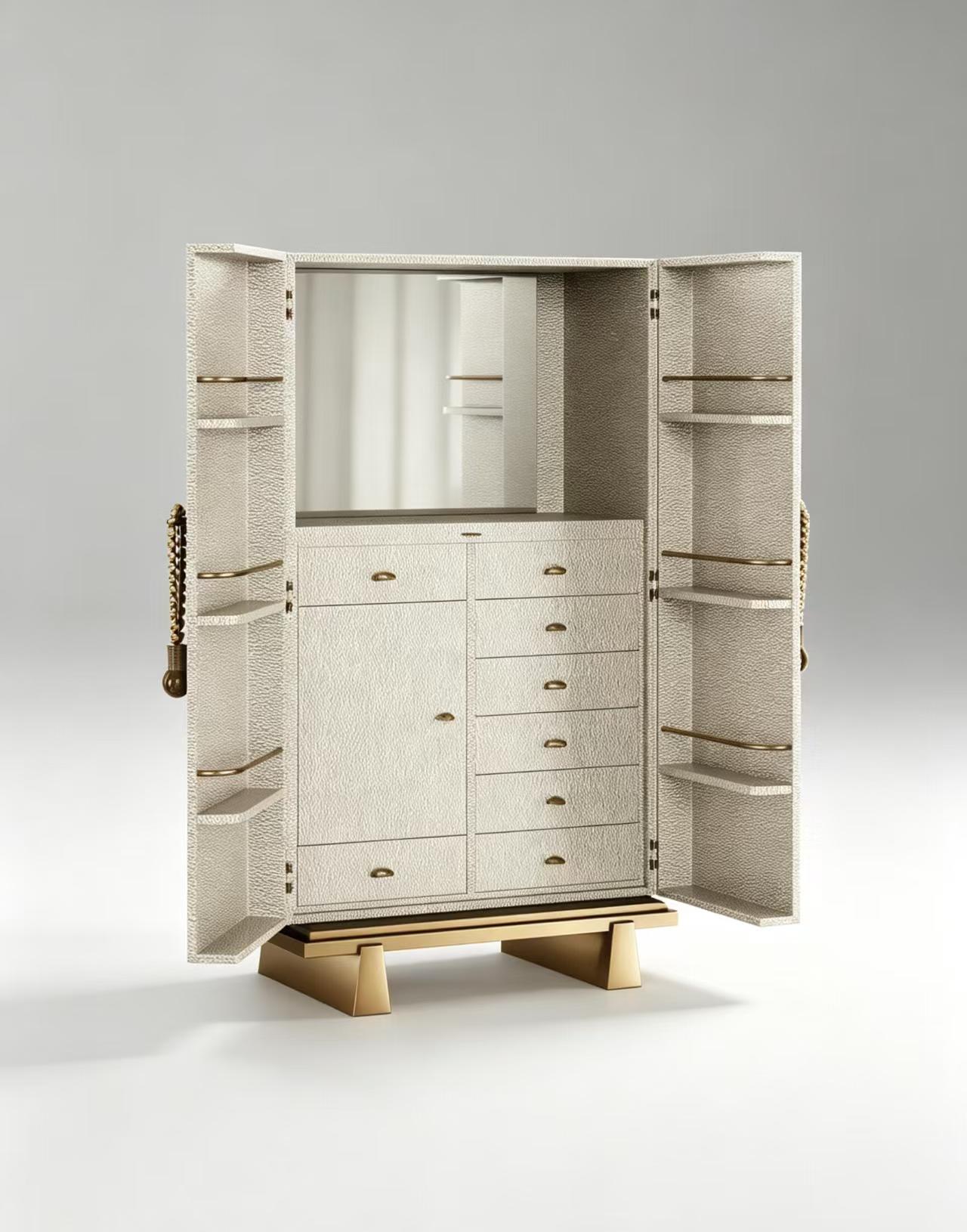 Luxury Italian Designer Storage Cabinet