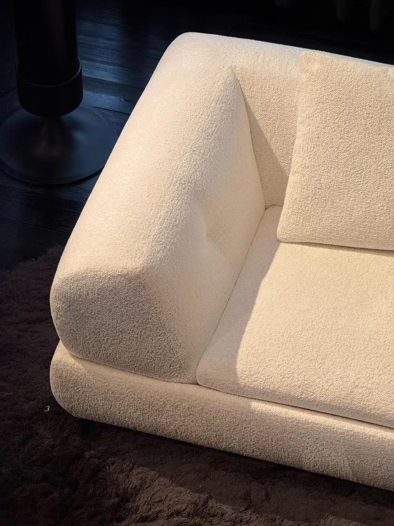 Luxury Italian Super Moon Chenille Sofa