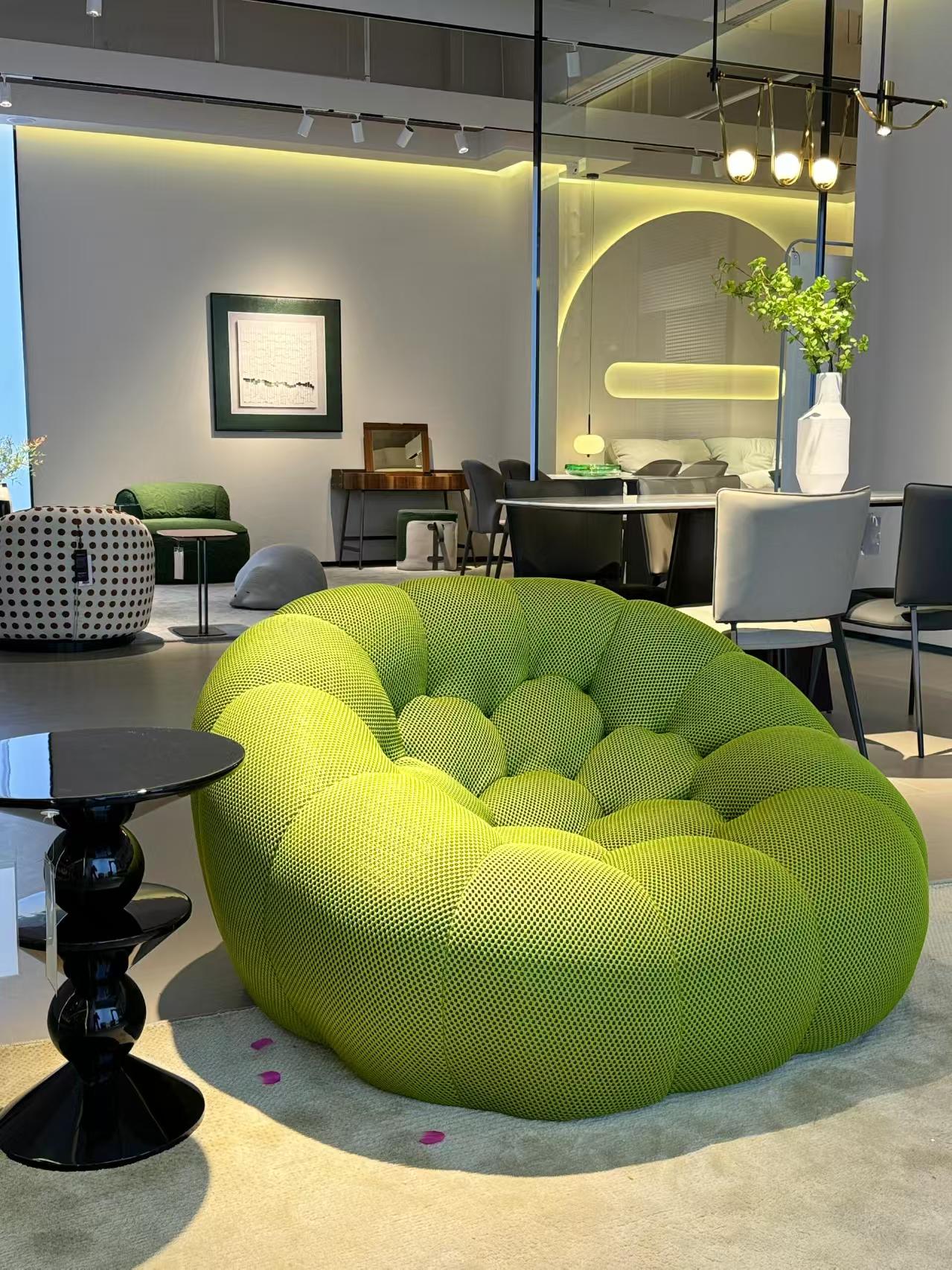 Luxury French Bubble Curved Sofa