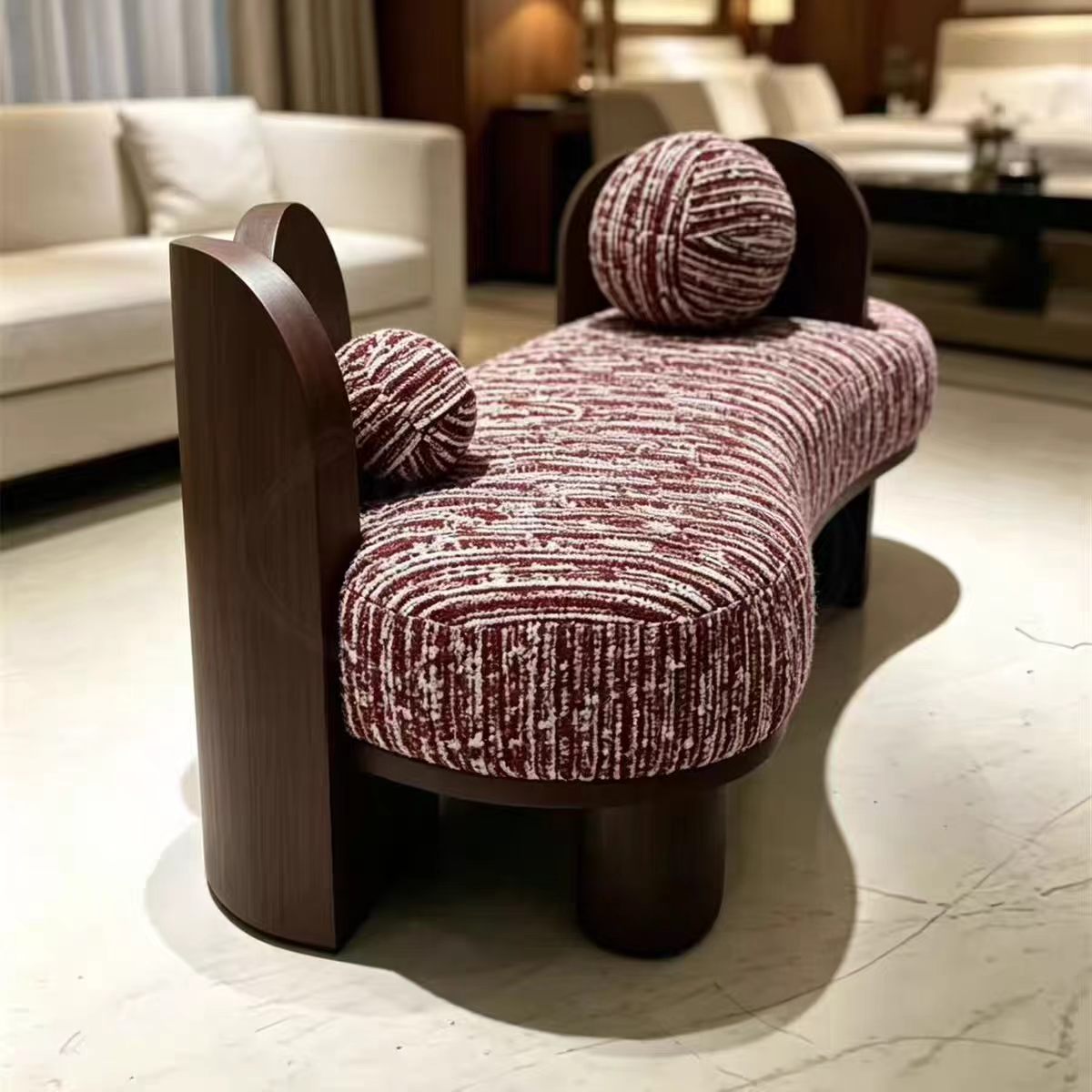 Luxury Modern Chinese Designer Bench