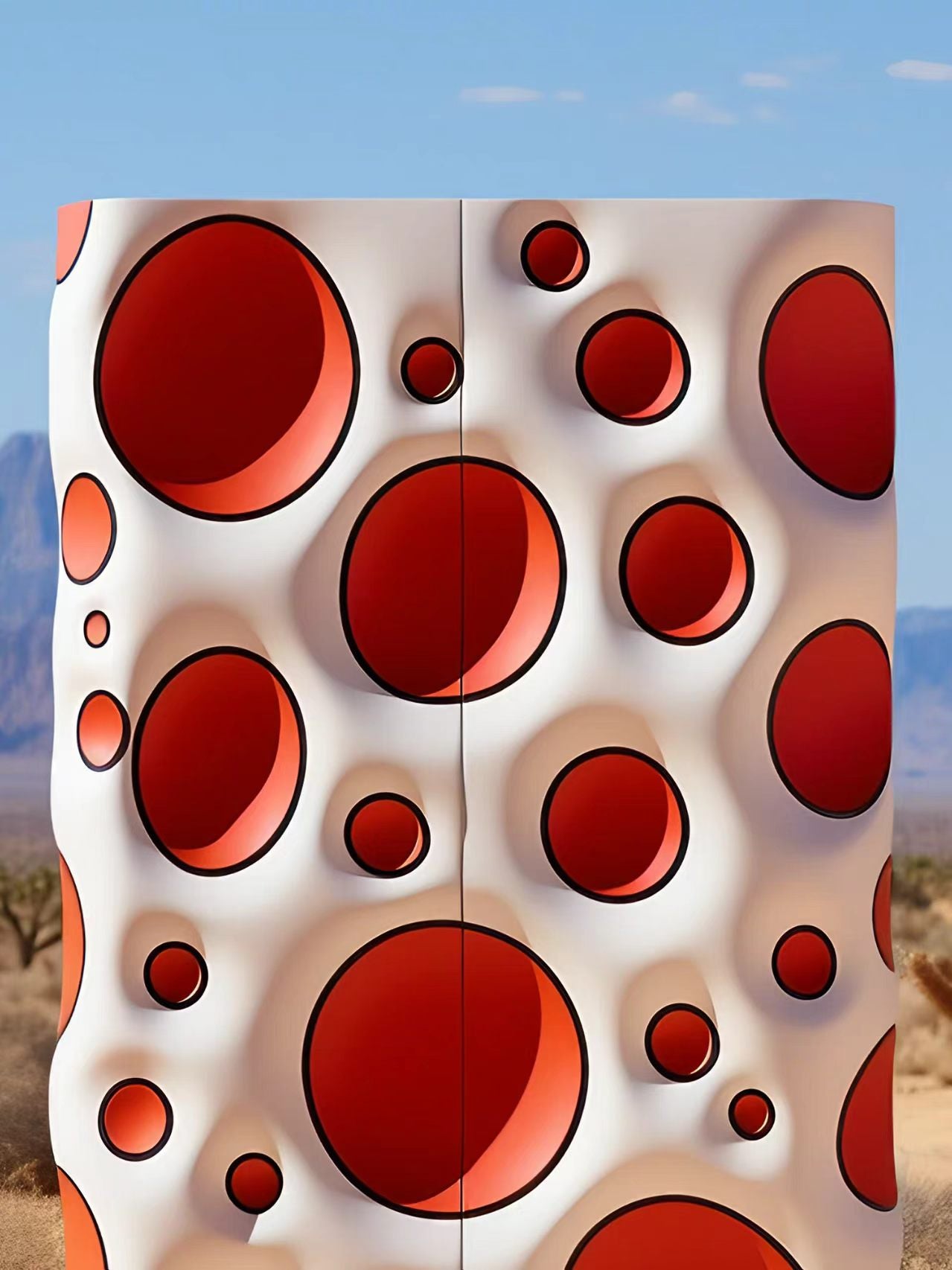 Luxury Italian Polka Dot Sideboard