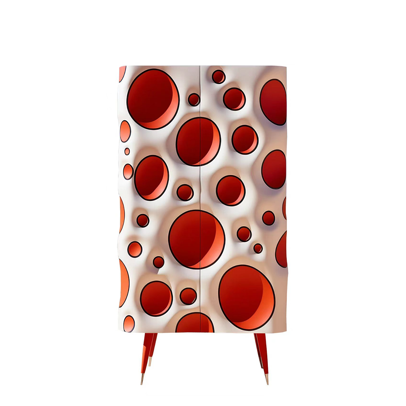 Luxury Italian Polka Dot Sideboard