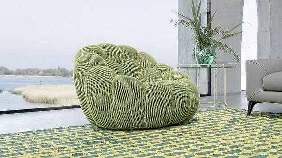 Luxury French Bubble Curved Sofa