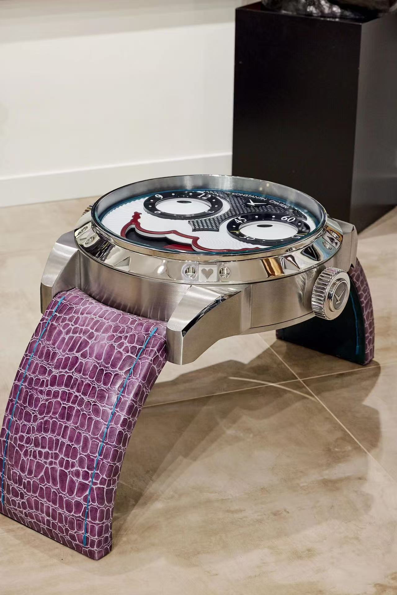 Luxury Italian Watch-Inspired Coffee Table