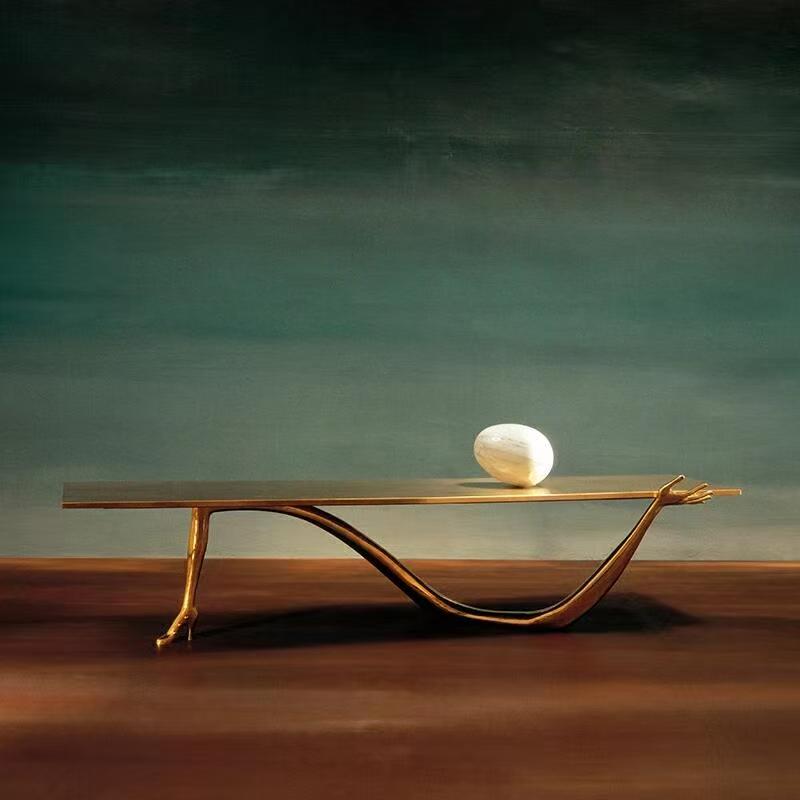 Luxury High Heel Designer Coffee Table