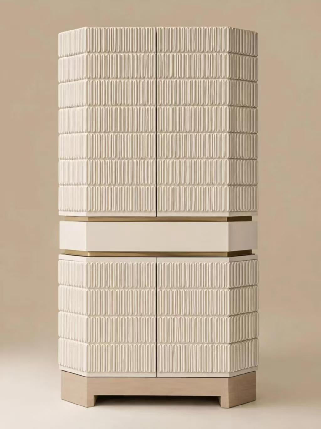 Luxury Italian Designer Wine Cabinet