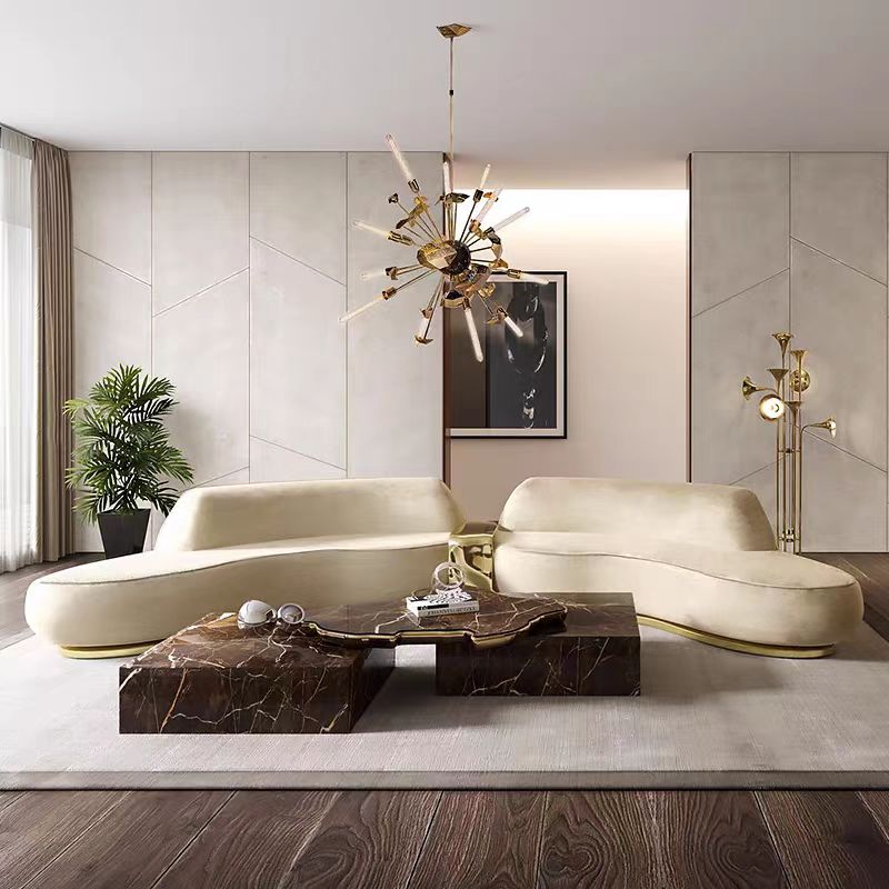 Luxury Italian Natural Marble Coffee Table