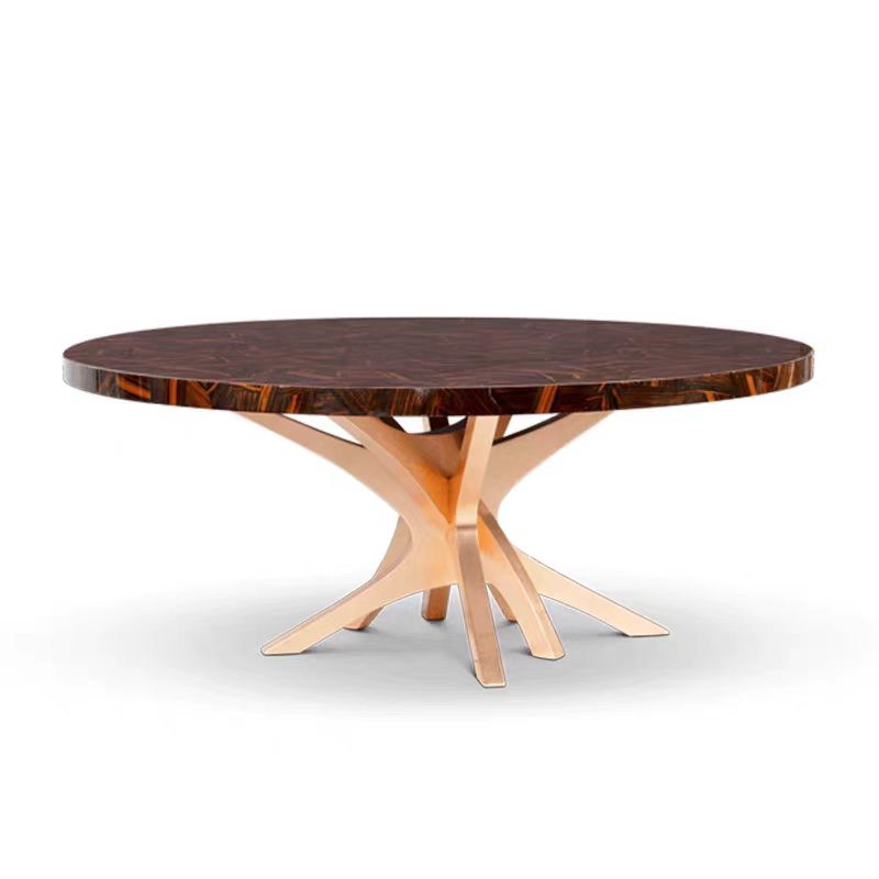 Portuguese Luxury Patch Round Dining Table