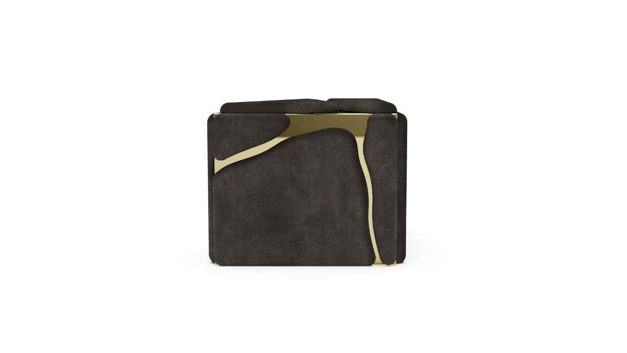 Luxury Portuguese Geometric Bedside Cabinet