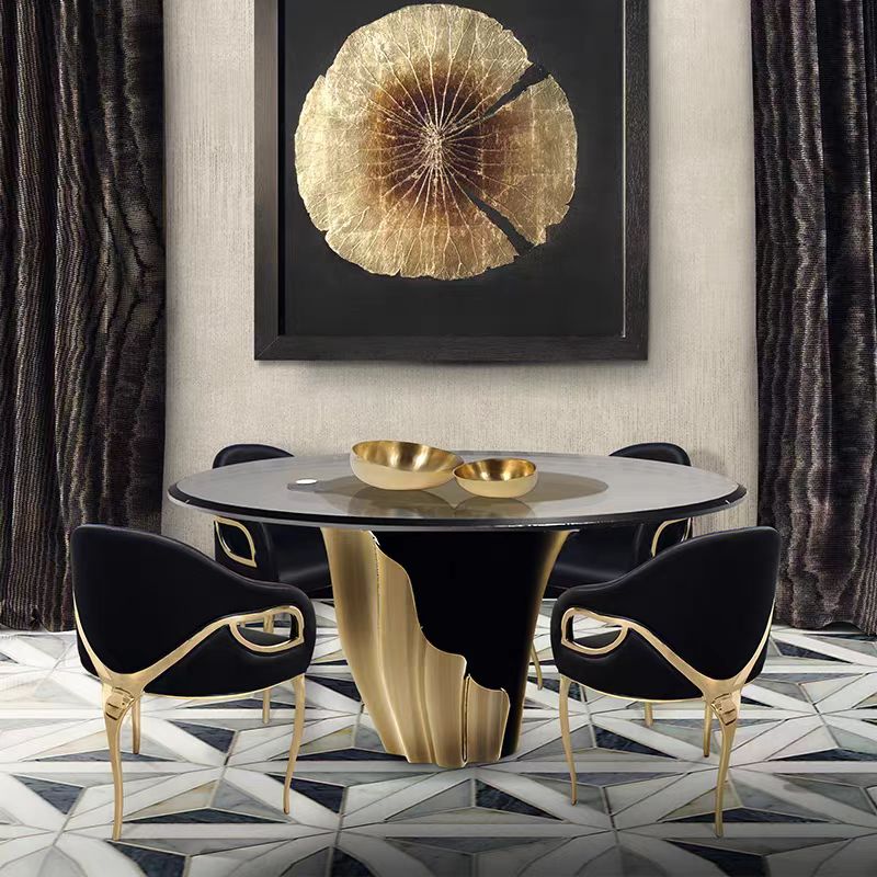 Luxury Italian Copper Dining Chair
