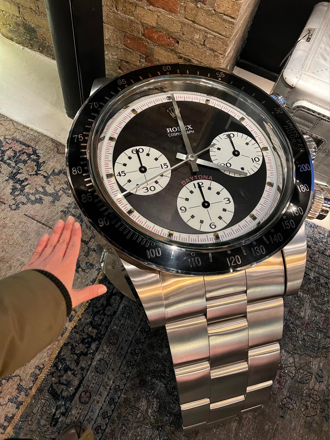 Luxury Modern Watch-Inspired Coffee Table Design