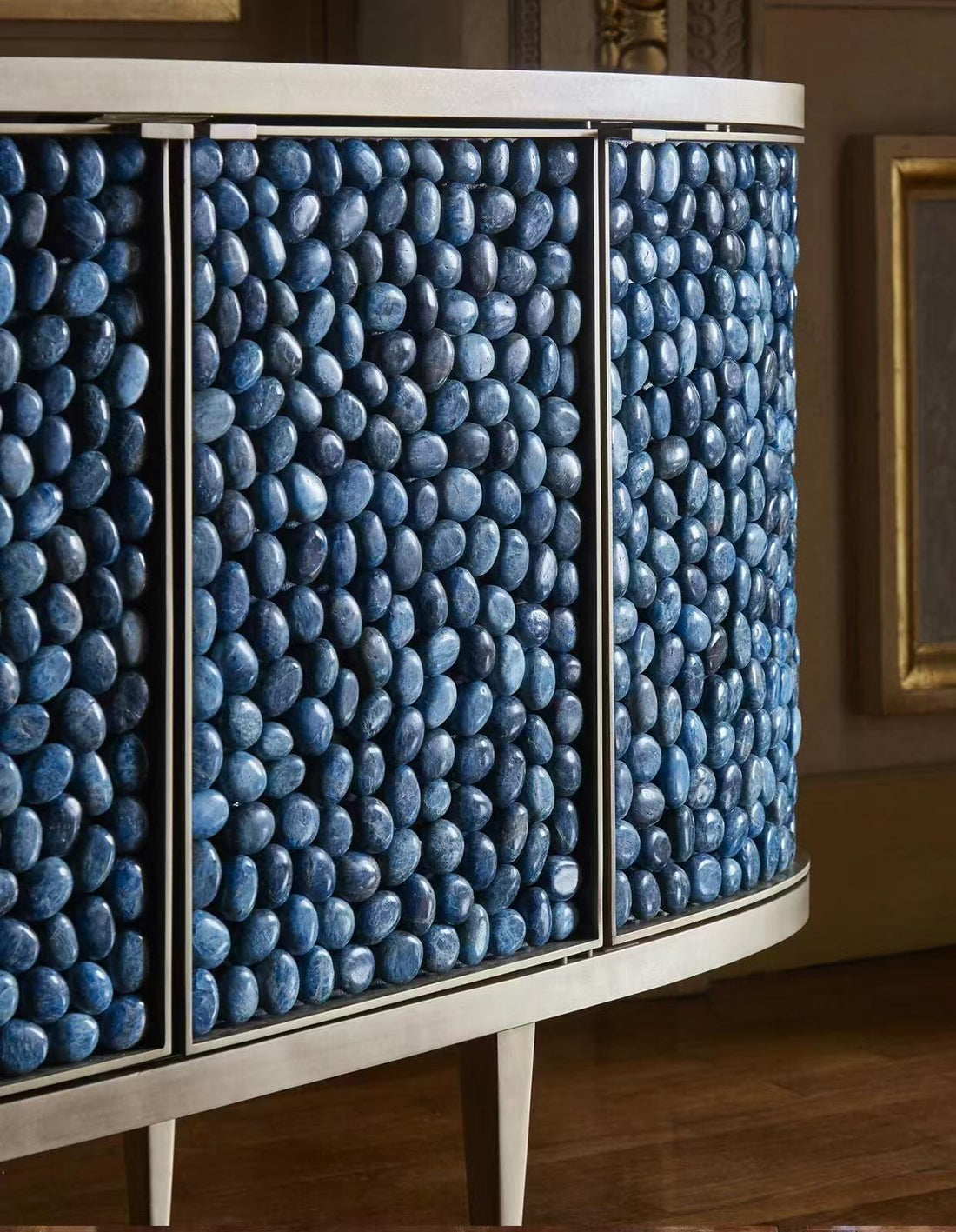 Custom Agate Sideboard Cabinet for Luxury Villa & Hotel Projects