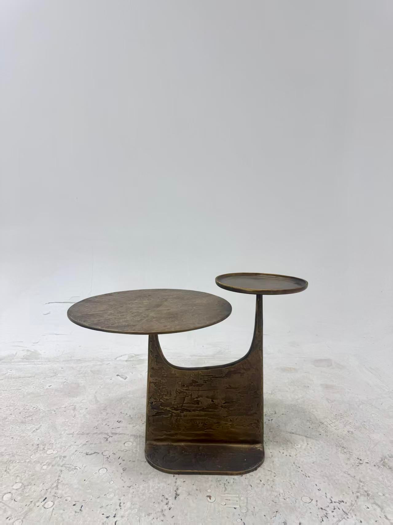 Luxury Vintage Brass Side Table