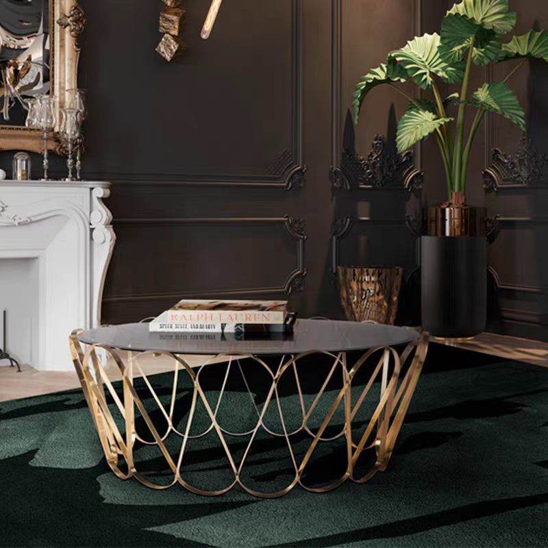 Luxury American Bocadolobo Inspired Coffee Table