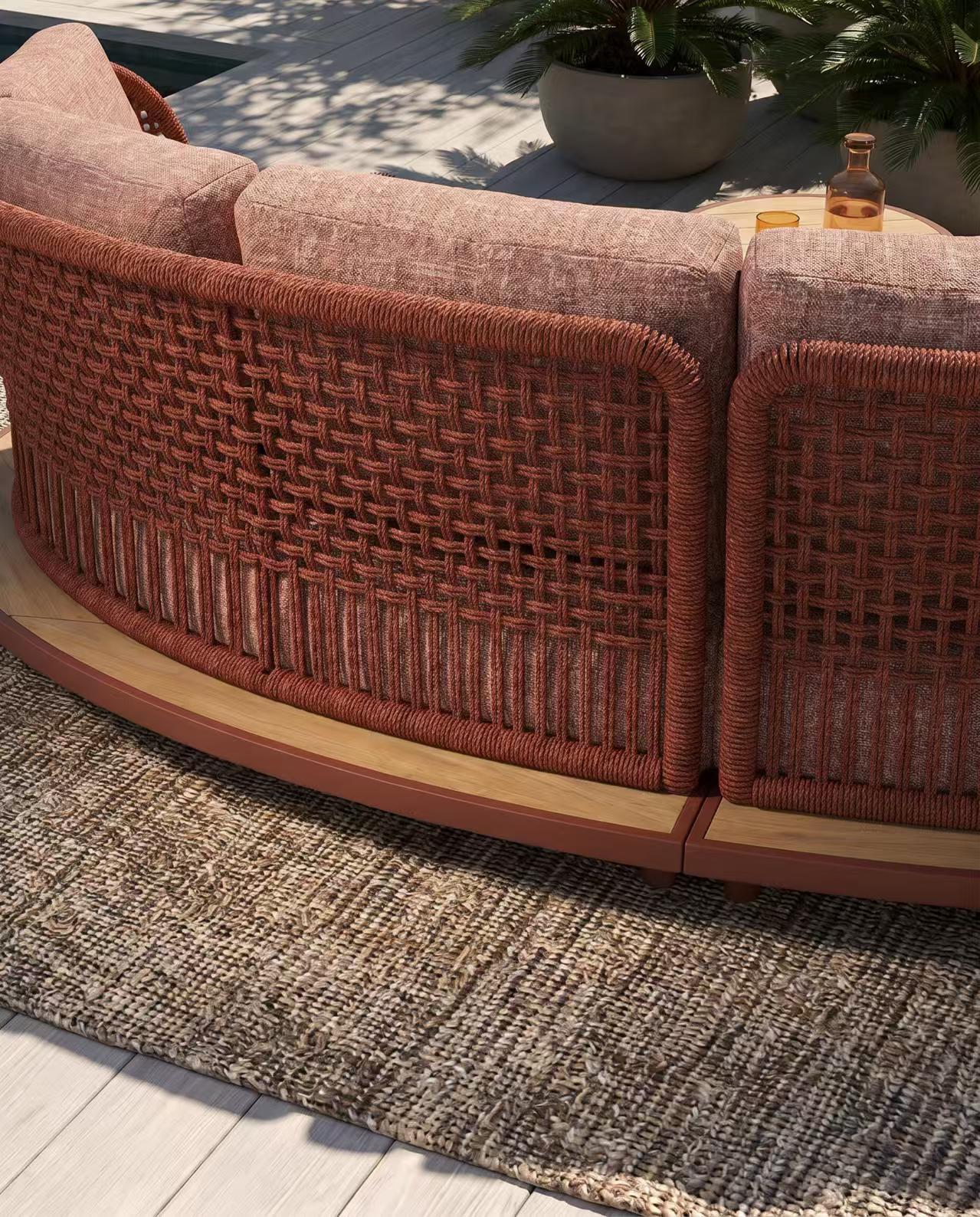 Luxury Italian Super Moon Chenille Sofa