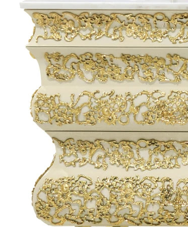 Luxury Italian Gold Double Vanity Sink