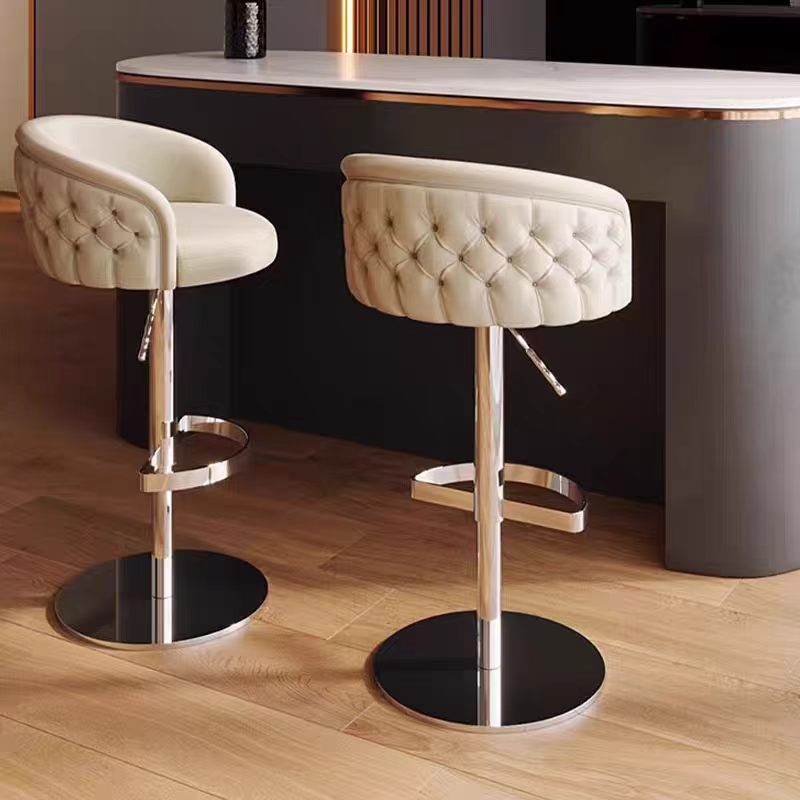 Custom Swivel Bar Stool for Luxury Villa & Hospitality Projects