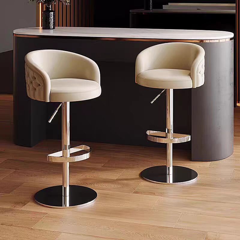 Custom Swivel Bar Stool for Luxury Villa & Hospitality Projects