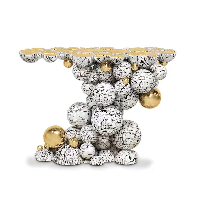 European Luxury Bubble Console Table